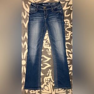 Size 7 Wallflower bootcut denim jeans